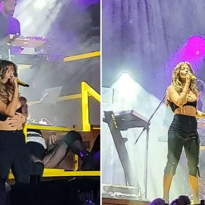 Luísa Sonza mistura drama e sensualidade em apresentação no The Town