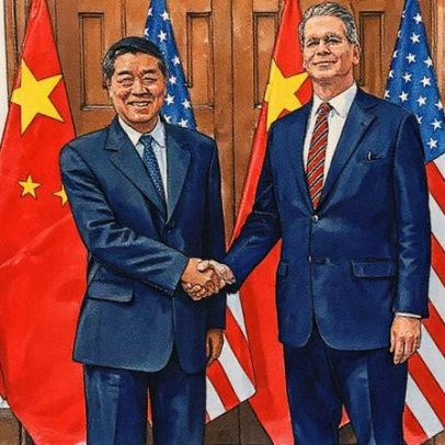 Mercados europeus abrem em baixa enquanto avaliam negociações entre EUA e China