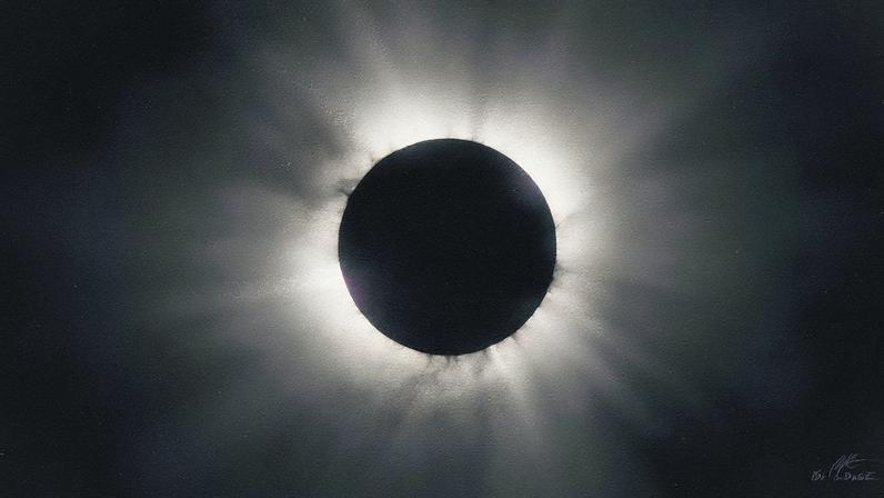 Eclipse solar total de 22 de julho de 2009, visível em parte da Ásia, com duração de 6 minutos e 39 segundos (Foto: Reprodução)