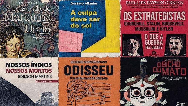Livros da semana de 6 a 12 de setembro (Foto: Reprodução)