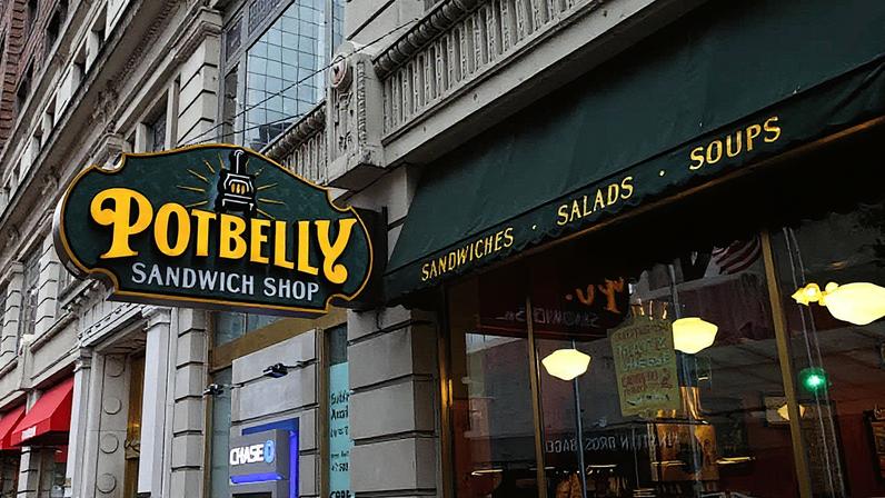 Loja Potbelly Sandwich Shop em Louisville, Kentucky, em 3 de outubro de 2015 (Foto: Reprodução)