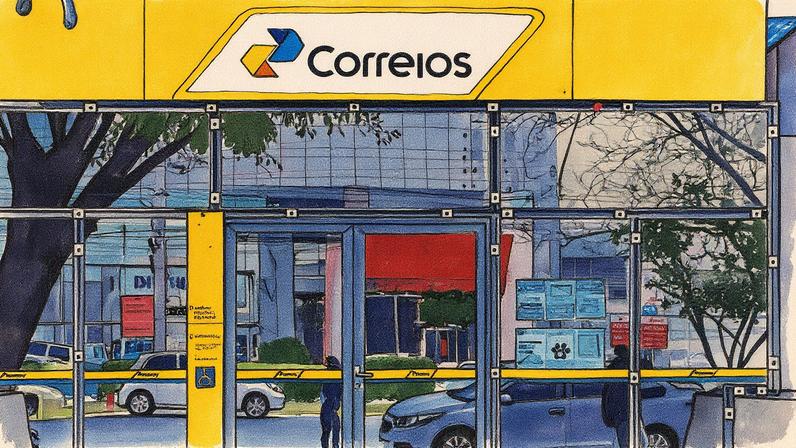 Agência dos Correios localizada na Vila Leopoldina, zona oeste de São Paulo (Foto: Reprodução)