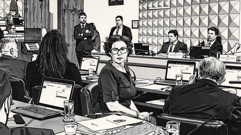 Deputada Federal Carla Zambelli no Congresso Nacional (Foto: Reprodução)