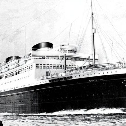 Tesouros recuperados do navio Britannic, afundado na Grécia em 1916