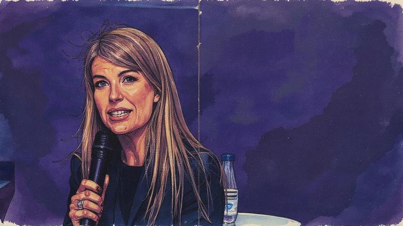 Jornalista Maribel Vilaplana em uma imagem de maio de 2025 (Foto: Reprodução)