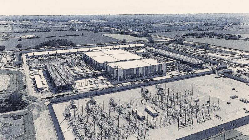 Data center da Microsoft localizado em Mount Pleasant, Wisconsin (Foto: Reprodução)