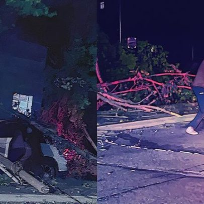 Cadete do exército resgata motorista de carro em chamas nos EUA com fios caídos