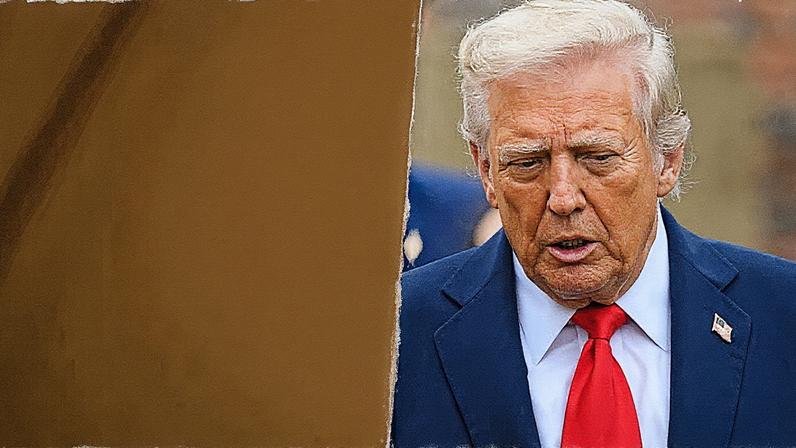 Presidente dos EUA, Donald Trump, se prepara para anunciar um acordo com o Primeiro-Ministro britânico, Keir Starmer, em Chequers durante visita de estado (Foto: Reprodução)
