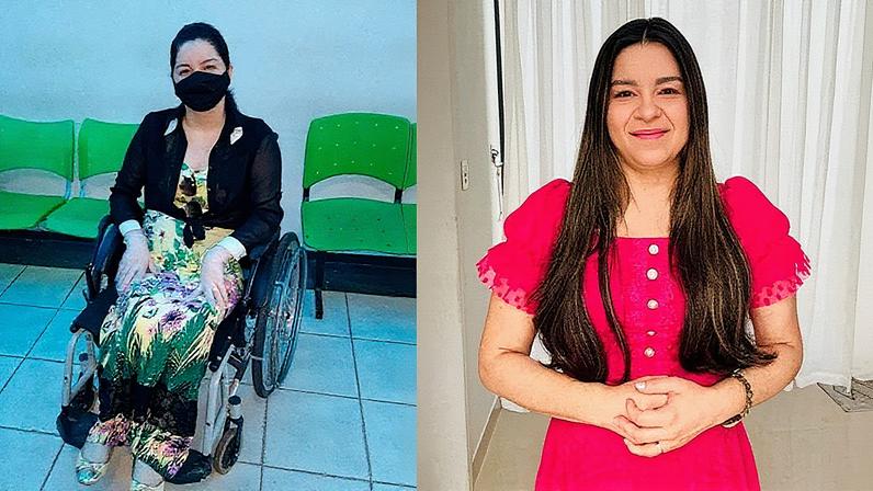 Taiane Colares Gali foi curada da Síndrome de Behçet. (Foto: Reprodução)