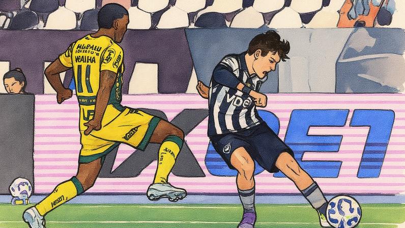 Montoro em empate entre Botafogo e Mirassol (Foto: Reprodução)