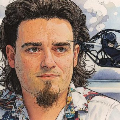 Palmer Luckey, bilionário excêntrico, apresenta carro voador e exército de IA