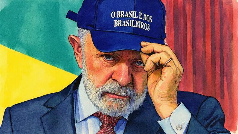 Presidente Luiz Inácio Lula da Silva durante reunião ministerial no Palácio do Planalto, em Brasília (Foto: Reprodução)