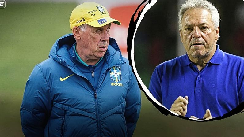 Carlo Ancelotti e Abel Braga em montagem (Foto: Reprodução)