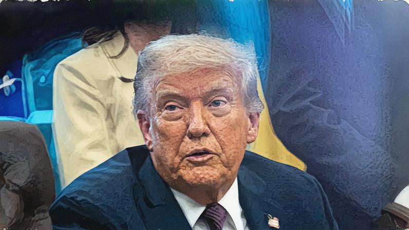 Presidente dos Estados Unidos, Donald Trump, no Despacho Oval (Foto: Reprodução)
