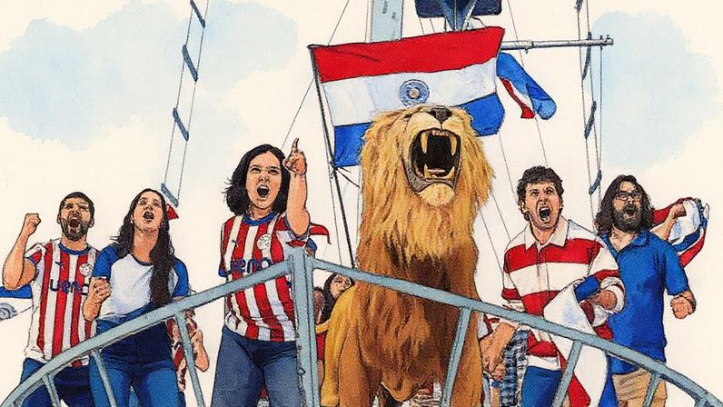 Novo spot da seleção de futebol do Paraguai (Foto: Reprodução)