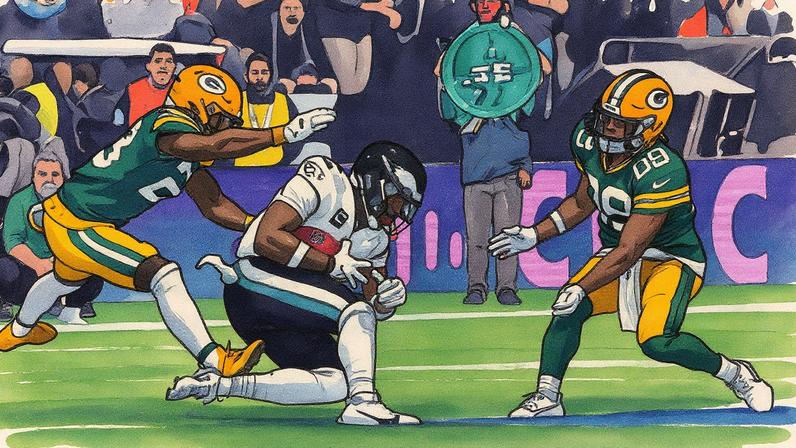 Confronto da NFL no Brasil (Foto: Reprodução)