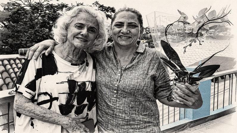 Marieta Severo recebe homenagem no Retiro dos Artistas (Foto: Reprodução)