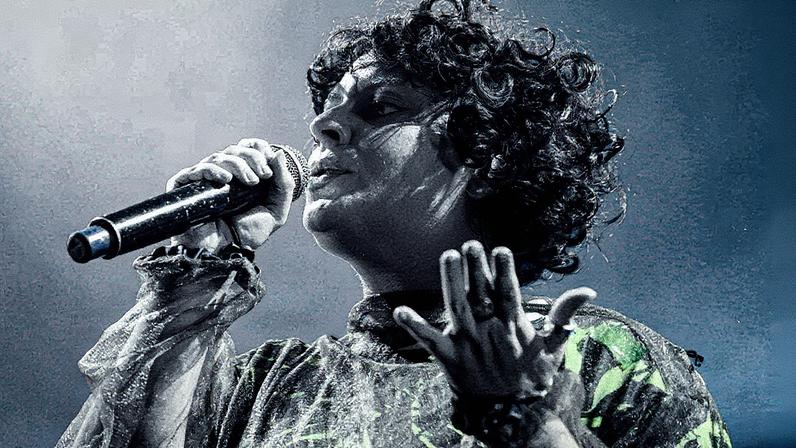 Ana Frango Elétrico em apresentação ao vivo (Foto: Reprodução)