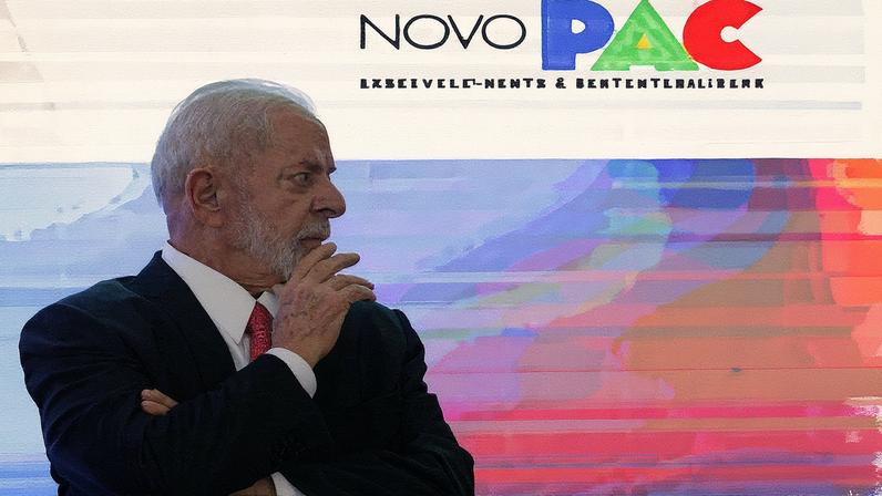 Presidente Luiz Inácio Lula da Silva durante solenidade do Novo PAC (Foto: Reprodução)