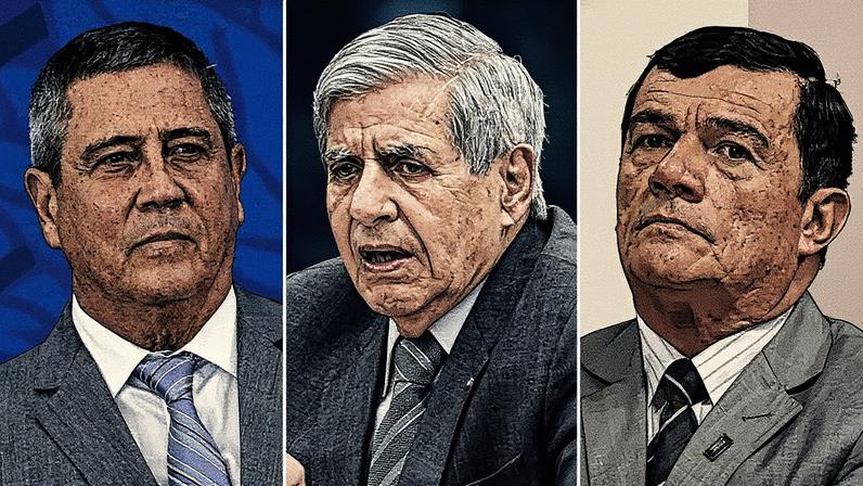 Três homens estão sendo investigados por tentativa de golpe (Foto: Reprodução)