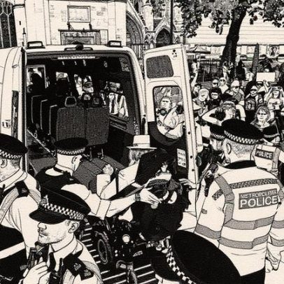Polícia de Londres prende 425 manifestantes em apoio à Ação Palestina