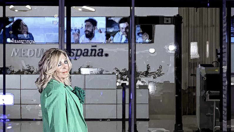 Lydia Lozano aparece em um vídeo de antecipação para seu retorno à Telecinco (Foto: Reprodução)