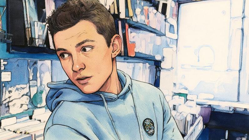 Tom Holland em uma foto postada no Instagram (Foto: Reprodução)
