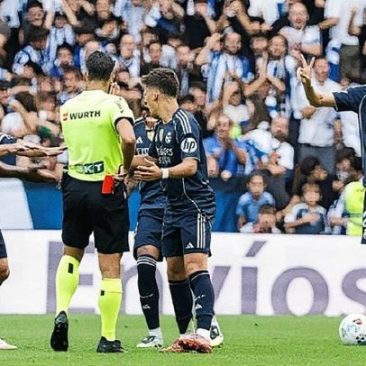 Real Madrid busca anular expulsão de zagueiro e denuncia árbitros à Fifa