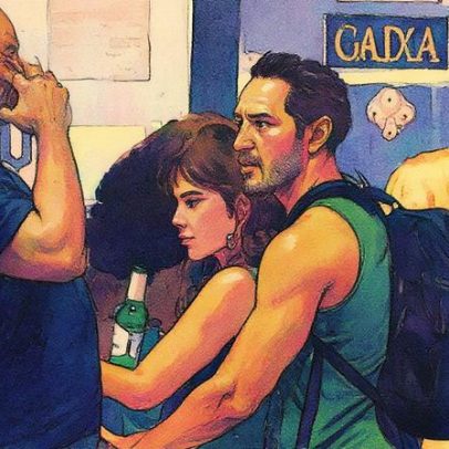 Wanessa Camargo e Allan Souza Lima se divertem juntos em quiosque romântico