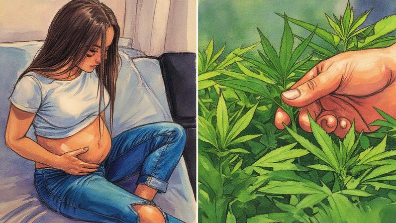 Cannabis associada a partos prematuros, baixo peso ao nascer e maior necessidade de cuidados intensivos neonatais (Foto: Reprodução)