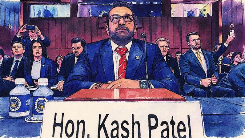 Kash Patel defende a investigação do FBI sobre o assassinato de Charlie Kirk (Foto: Reprodução)