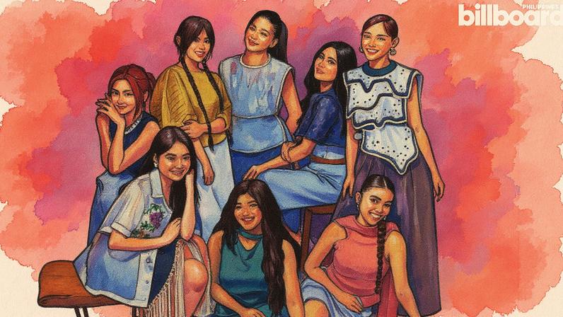 Grupo feminino filipino BINI se apresenta em evento, com foco em música e cosméticos (Foto: Reprodução)