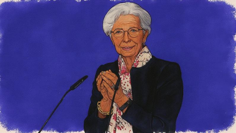 Christine Lagarde, presidente do BCE, critica stablecoins durante evento (Foto: Reprodução)