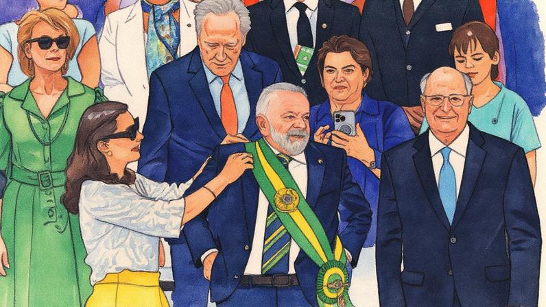 Lula participa de solenidade do 7 de setembro em Brasília (Foto: Reprodução)