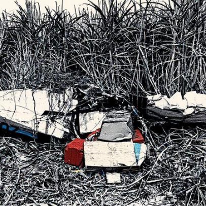 PF investiga queda de avião da Zâmbia com 198kg de cocaína em Alagoas