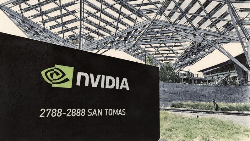 Sede da Nvidia em Santa Clara, Califórnia, destacando a empresa como a mais valiosa do mundo com market cap de US$ 4,28 trilhões em 29 de agosto de 2025 (Foto: Reprodução)