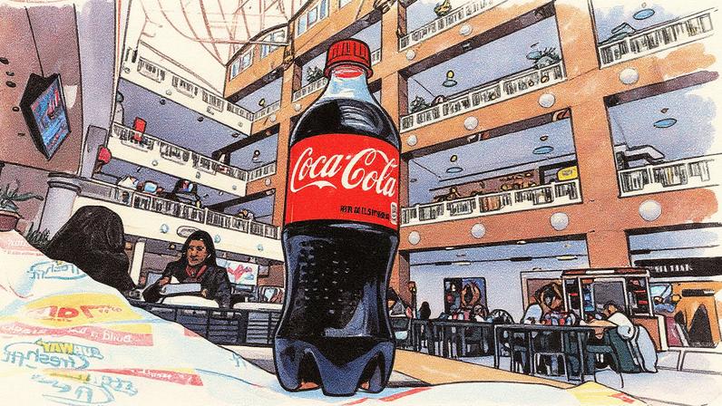 Coca-Cola destaca a utilização de mão de obra alemã em sua estratégia de mercado no país (Foto: Reprodução)