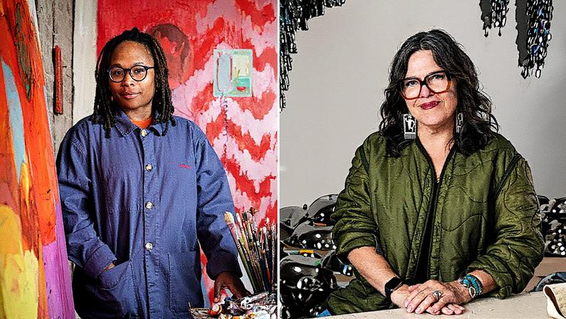 Jennifer Packer e Marie Watt, premiadas com o 30º Prêmio Heinz para as Artes (Foto: Reprodução)