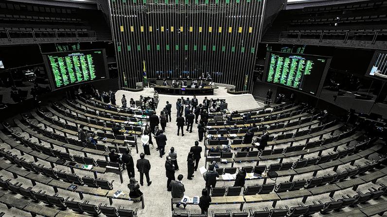 Plenário da Câmara dos Deputados (Foto: Reprodução)