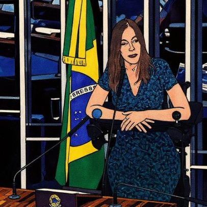 Senadora critica manobras de Eduardo Bolsonaro para garantir seu mandato