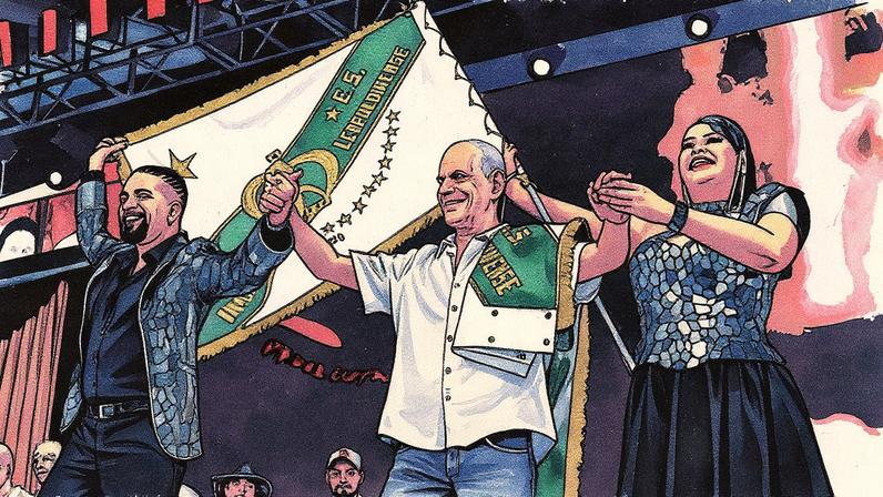 Imperatriz realiza homenagem a Ney Matogrosso com apresentação de sambas na Sapucaí (Foto: Reprodução)