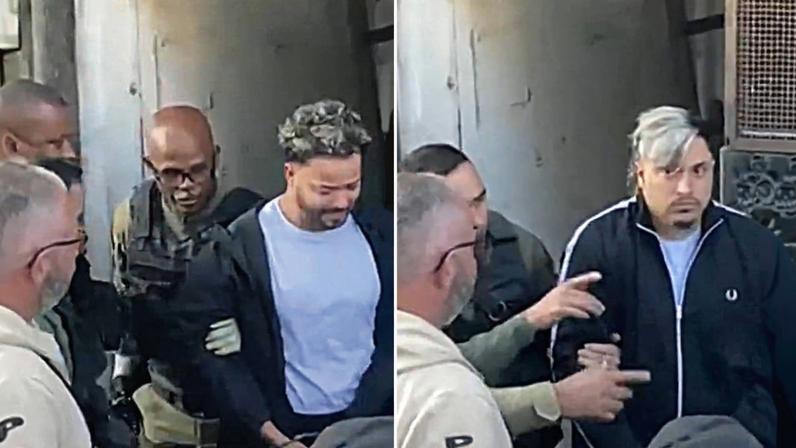 Hytalo Santos e Israel Nata Vicente deixam o sistema prisional paulista para serem transferidos a um presídio na Paraíba (Foto: Reprodução)