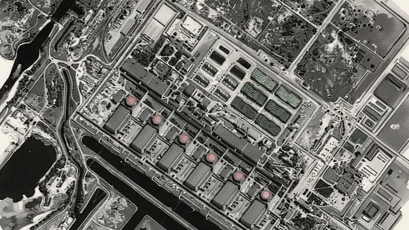 The Zaporizhzhia power plant has six reactors and was once capable of powering 4m homes. Photograph: AP
