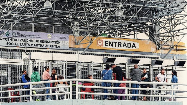 Penal de Santa Martha Acatitla em maio de 2023 (Foto: Reprodução)