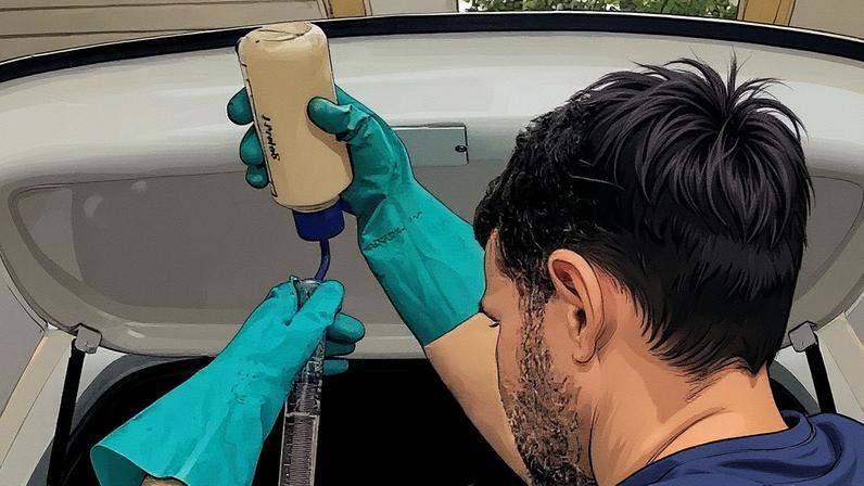 Teste da proveta (Foto: Reprodução)