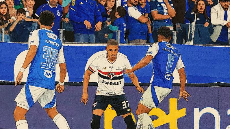 Henrique Carmo deixa o São Paulo após sete jogos no time profissional (Foto: Reprodução)