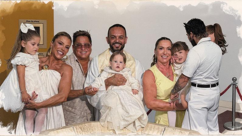 Virginia Fonseca realiza o batizado do filho caçula antes da festa de 1 ano (Foto: Reprodução)