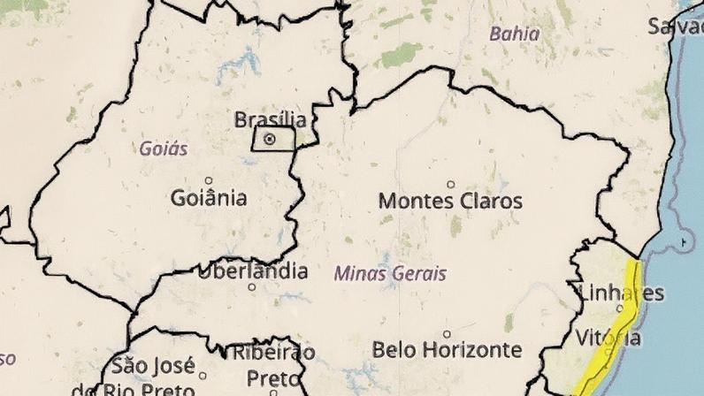 Inmet alerta para ventos costeiros em áreas do Brasil (Foto: Reprodução)