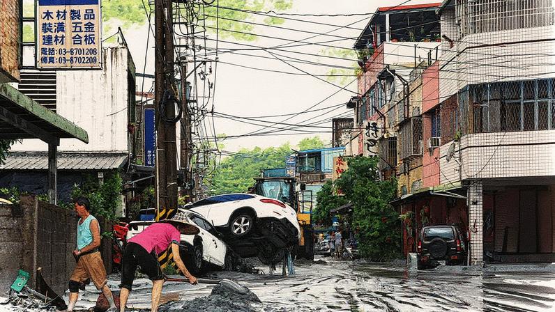 Supertufão Ragasa causa destruição e 14 mortes em Taiwan (Foto: Reprodução)