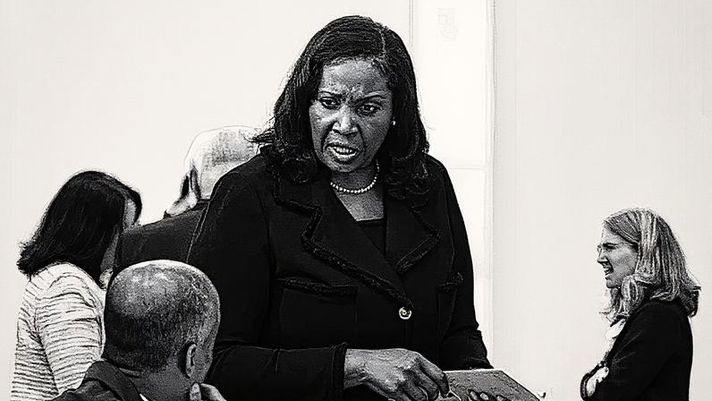 Lisa Cook, governadora do Federal Reserve dos EUA, durante a Thomas Laubach Research Conference em Washington, DC (Foto: Reprodução)